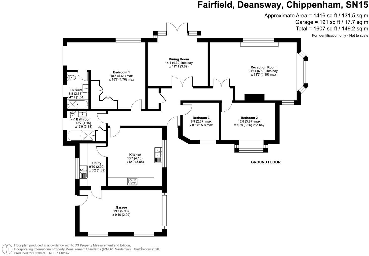 Deansway, Chippenham floorplan