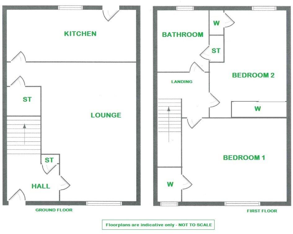 Woodhall Avenue, Coatbridge, ML5 5DE floorplan