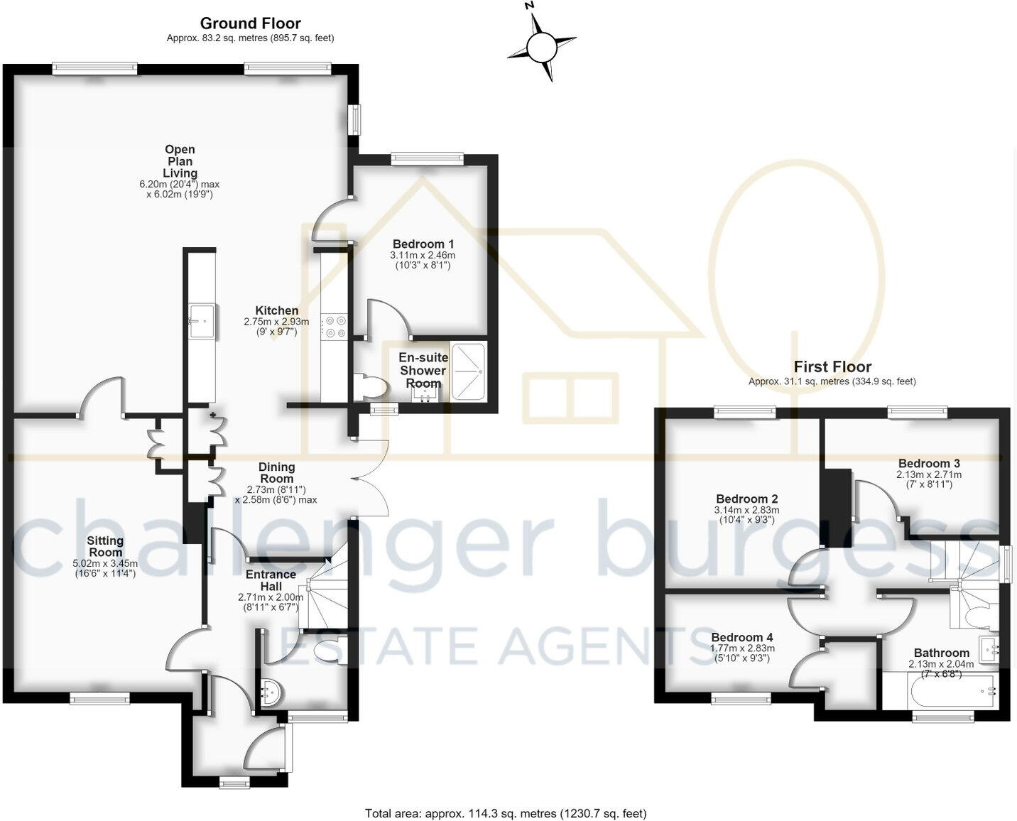 Lower Down Road, Portishead, Bristol, BS20 6PA floorplan