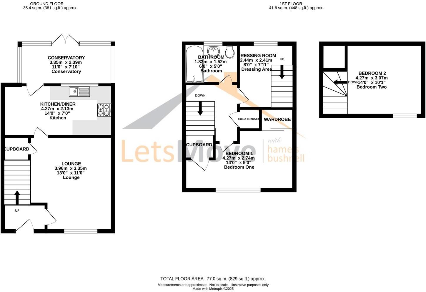 The Larches, Newport floorplan