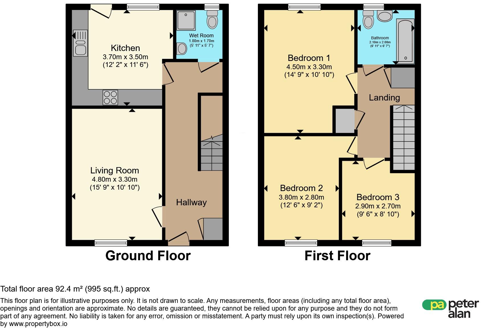 Clos Yr Hen Ysgol, Llanbradach, Caerphilly floorplan