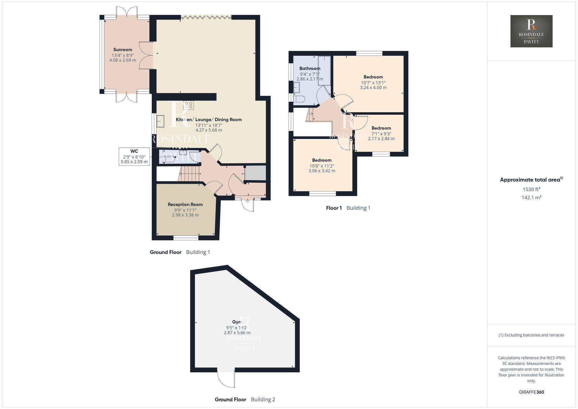 Southway, Wallington, SM6 floorplan