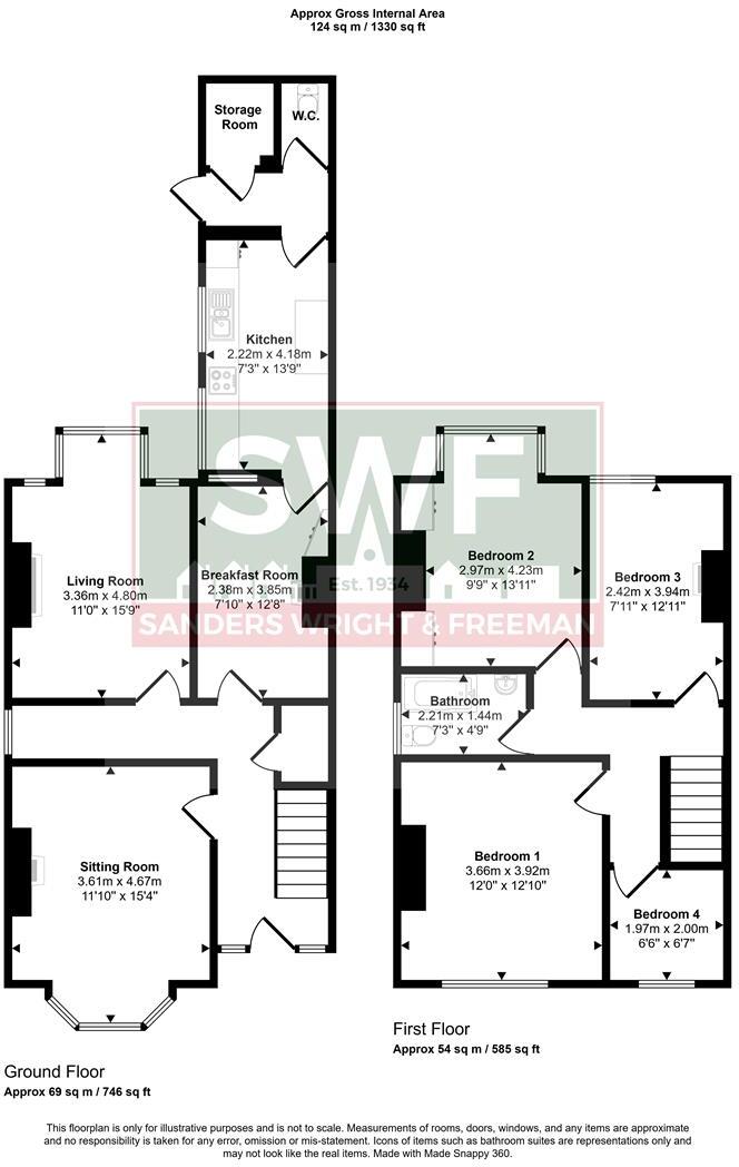Coalway Road, Wolverhampton floorplan