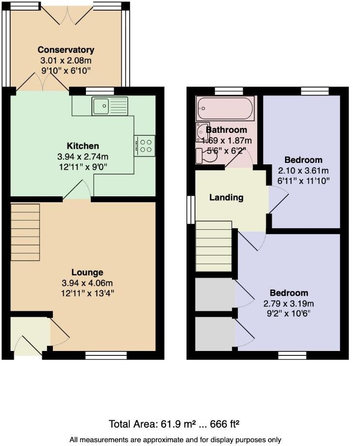 Larchwood, Lancaster floorplan
