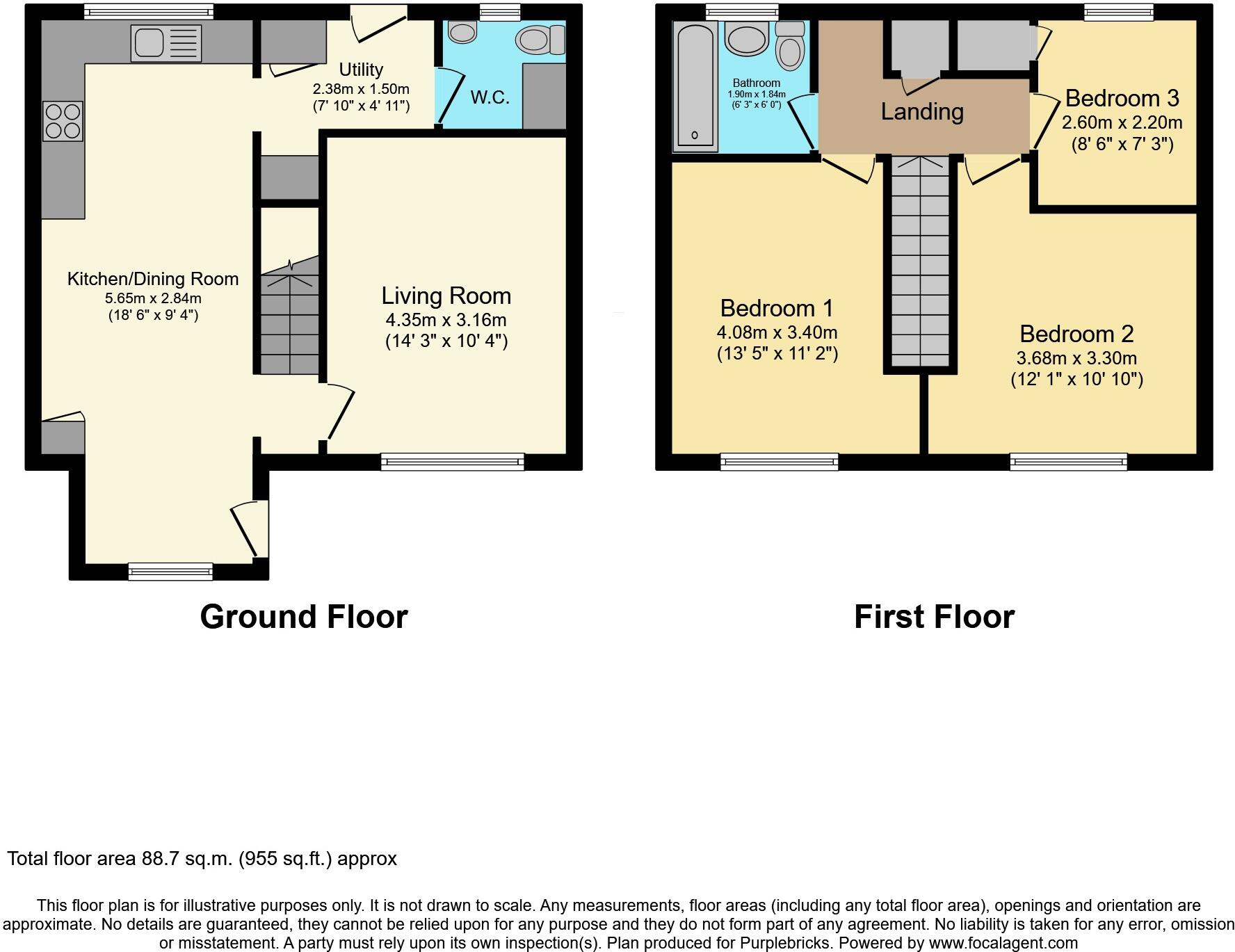 Nightingale Close, Bristol, BS36 floorplan