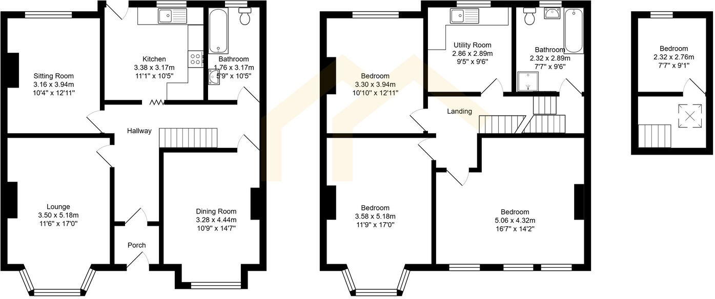 11, Vaughan Road floorplan