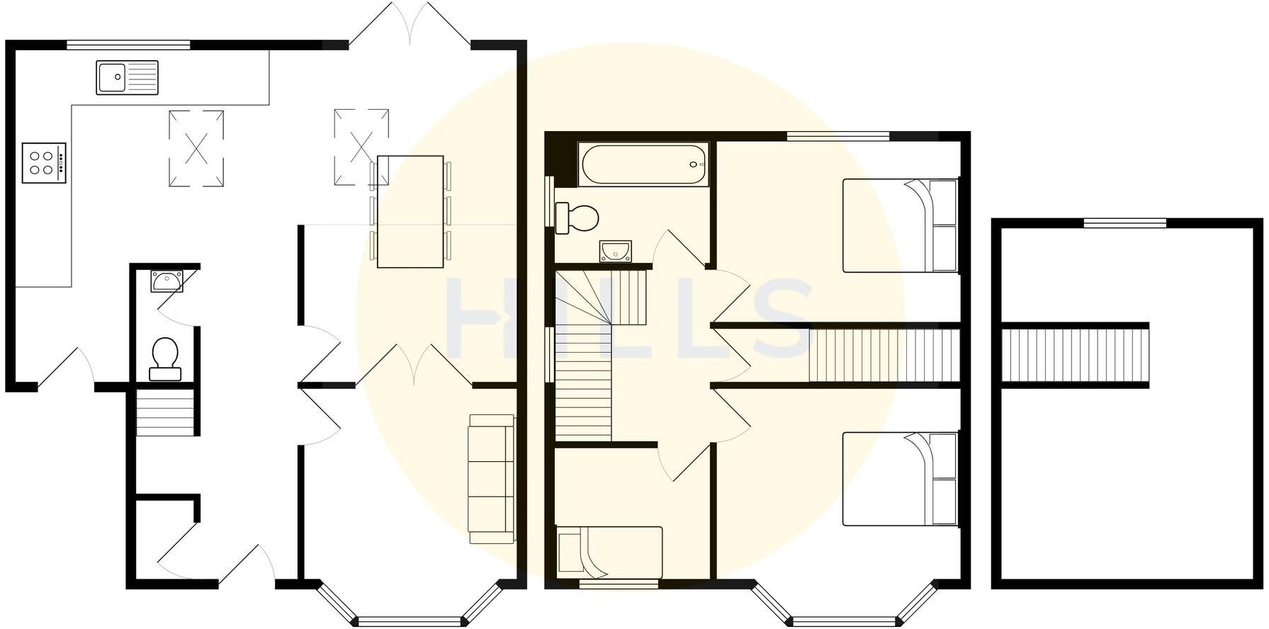 Peveril Road, Salford, M5 floorplan