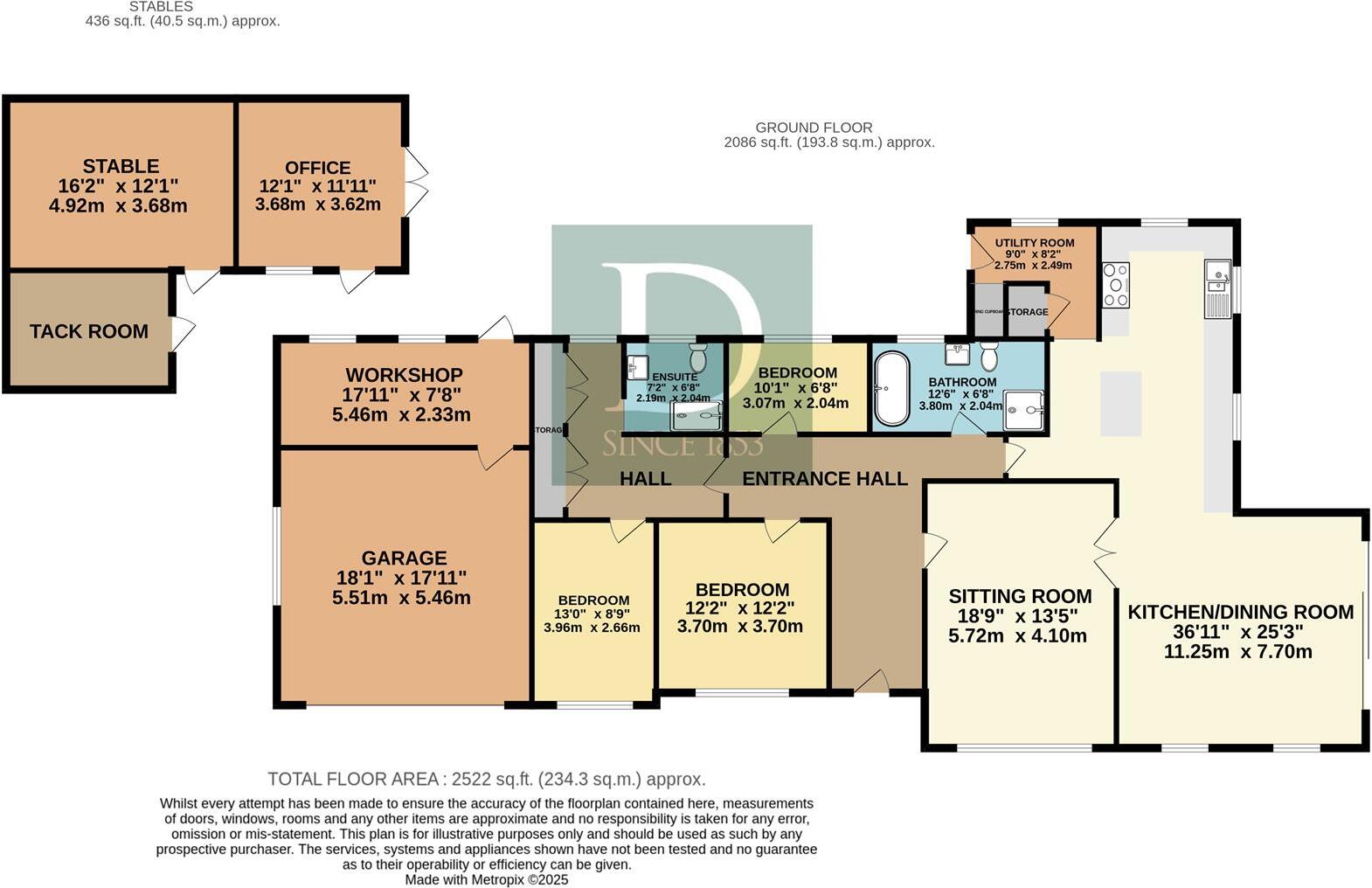 Blackheath, Wenhaston, Halesworth floorplan