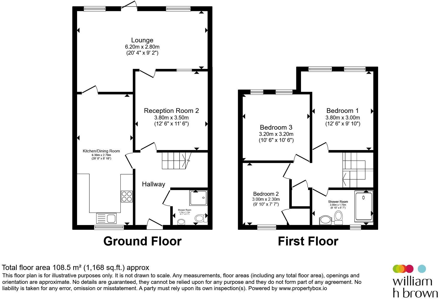 Harris Road, Leicester floorplan