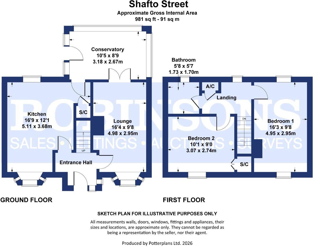 Shafto Street, Byers Green, Spennymoor floorplan