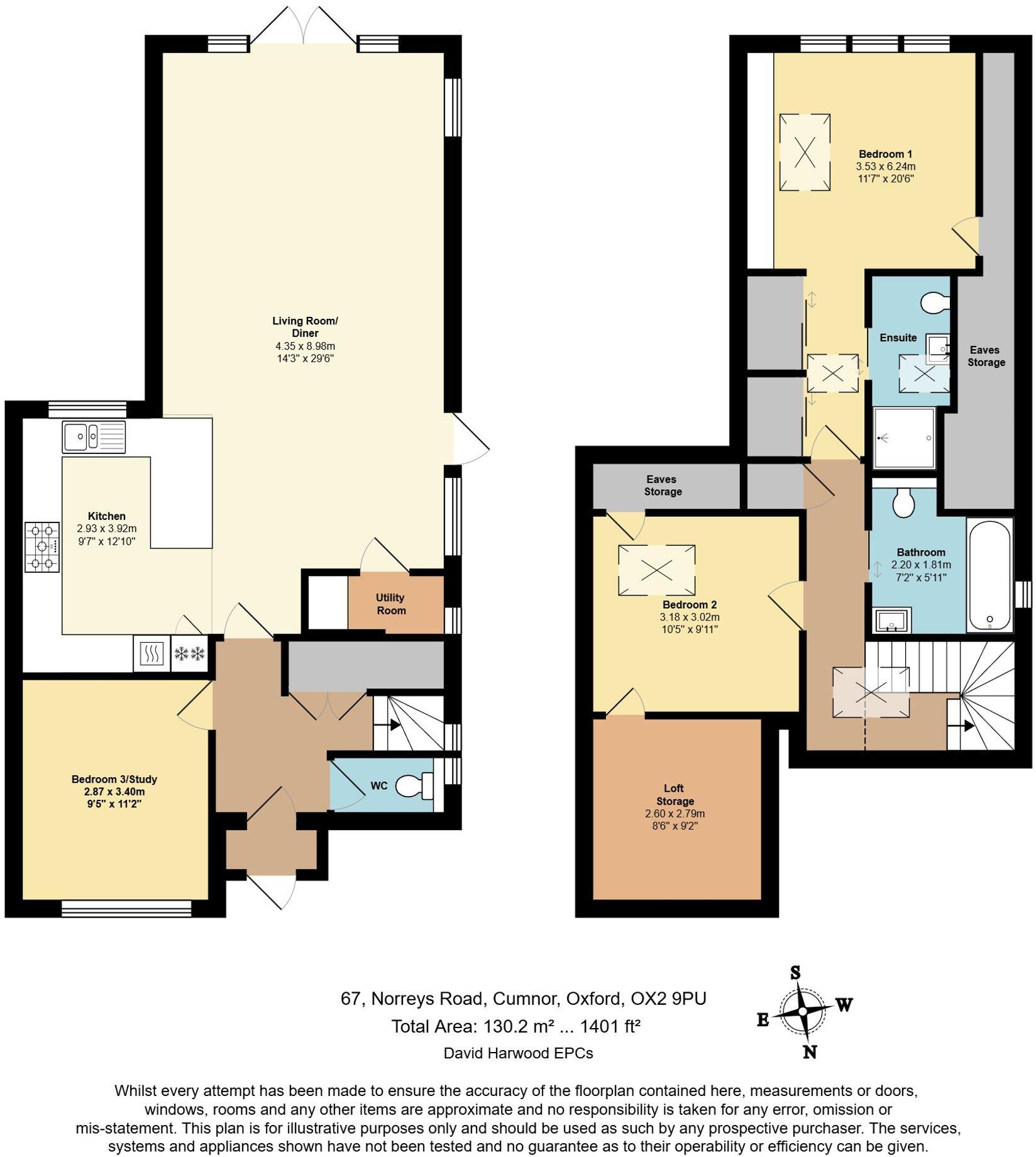 Norreys Road, Cumnor, OX2 floorplan