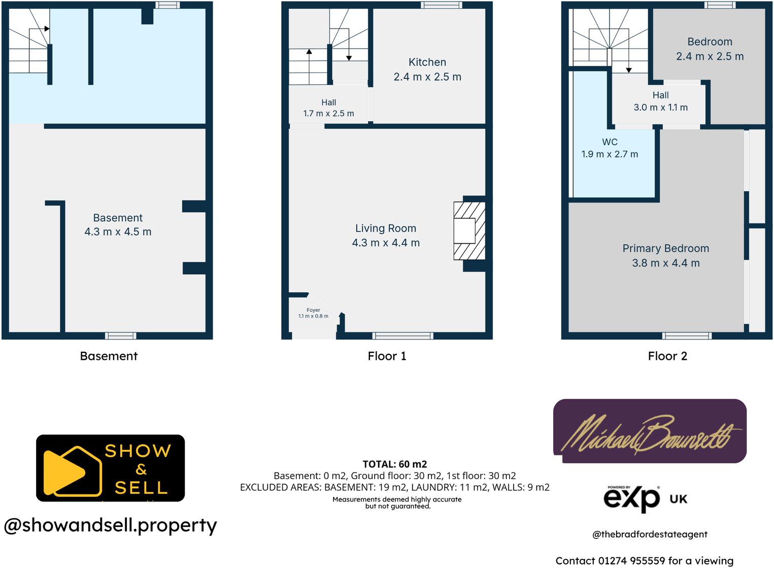 Grange Terrace, Allerton, Bradford, BD15 7SE floorplan