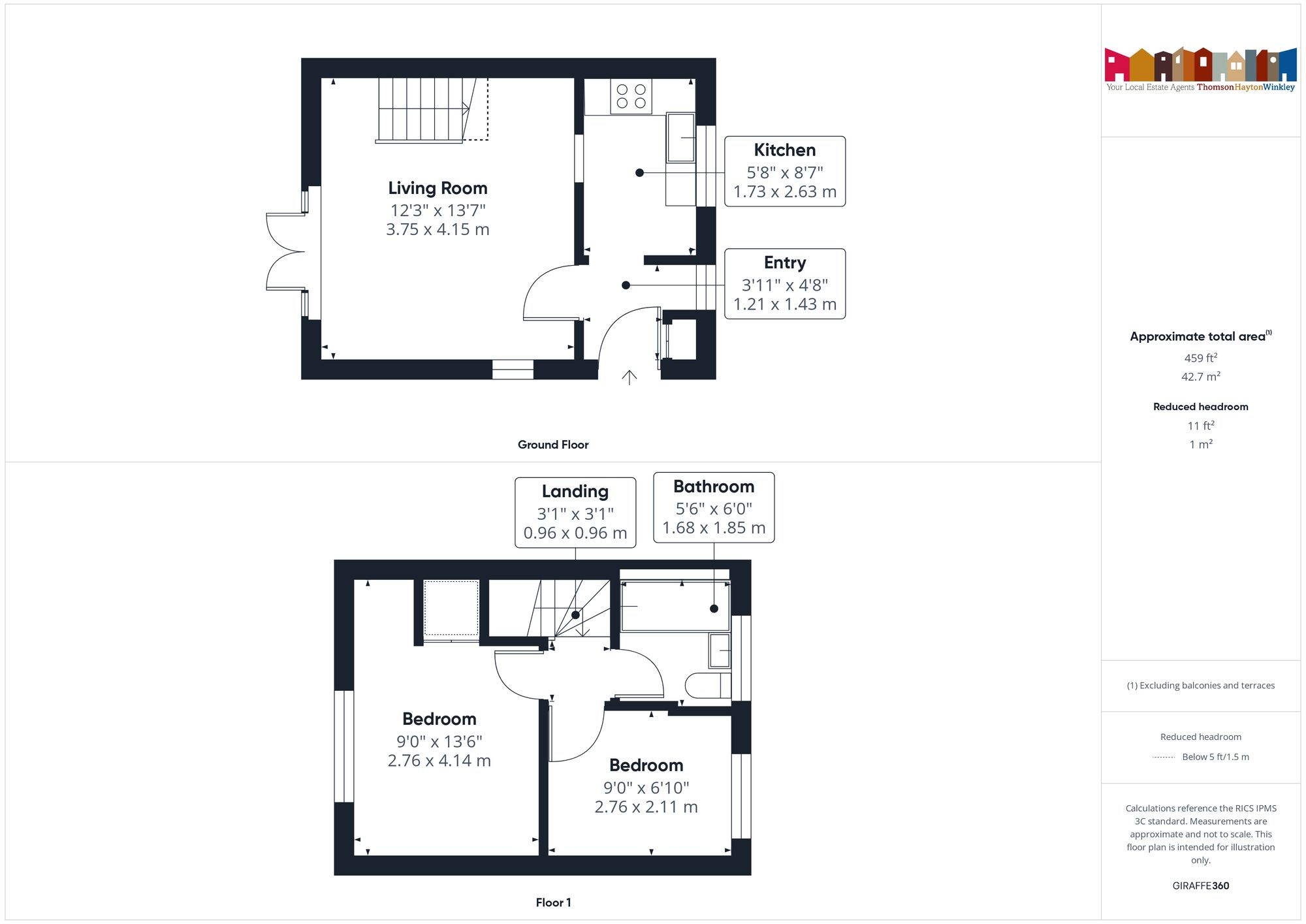 1 St. Oswalds View floorplan
