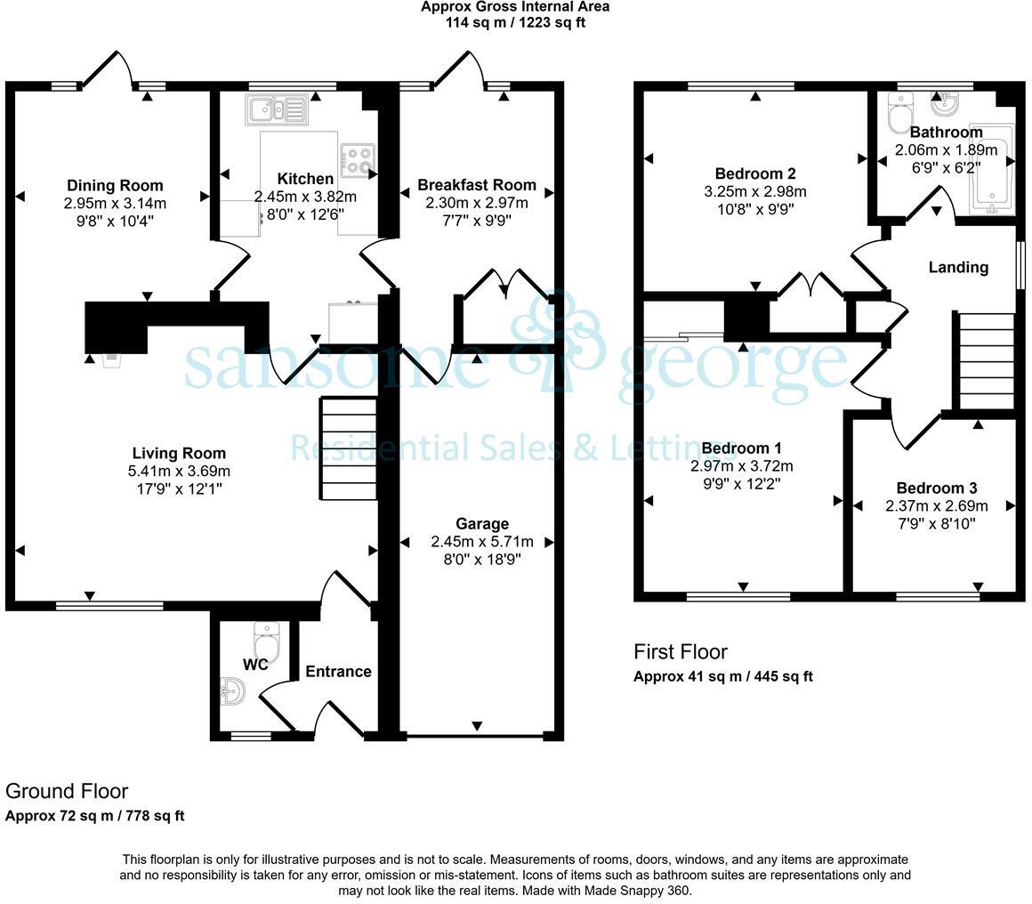 Embrook Way, Calcot, Reading floorplan