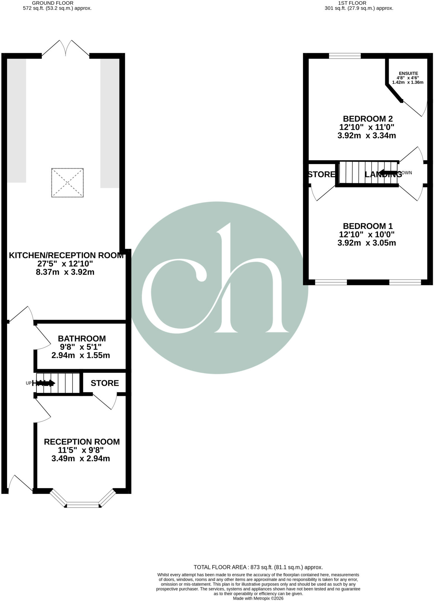 Savernake Street, Old Town, Swindon, SN1 floorplan