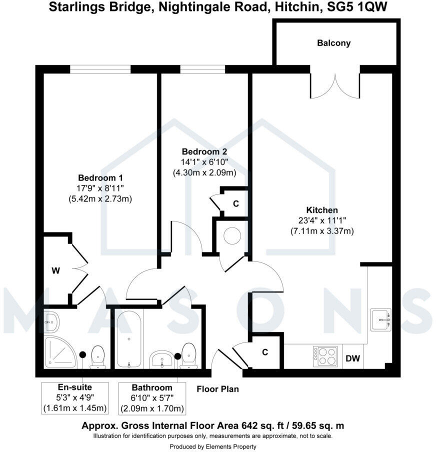 Starlings Bridge, Nightingale Road, Hitchin, Hertfordshire, SG5 1QW floorplan