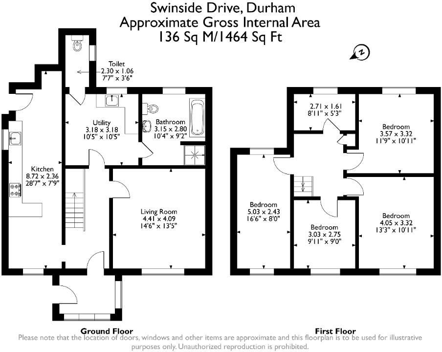 Swinside Drive, Carrville, DH1 floorplan
