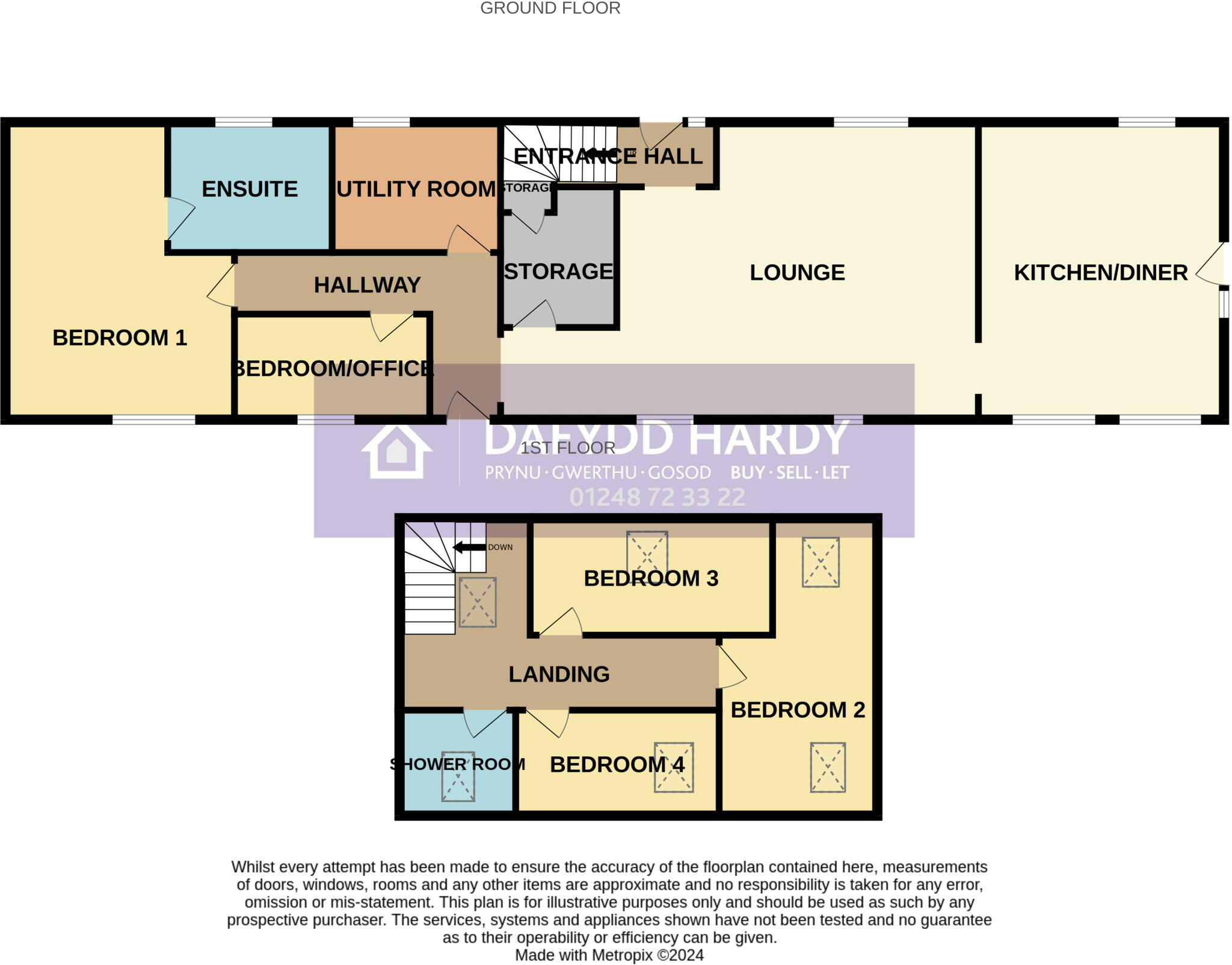 Porthmadog, Gwynedd, LL49 floorplan