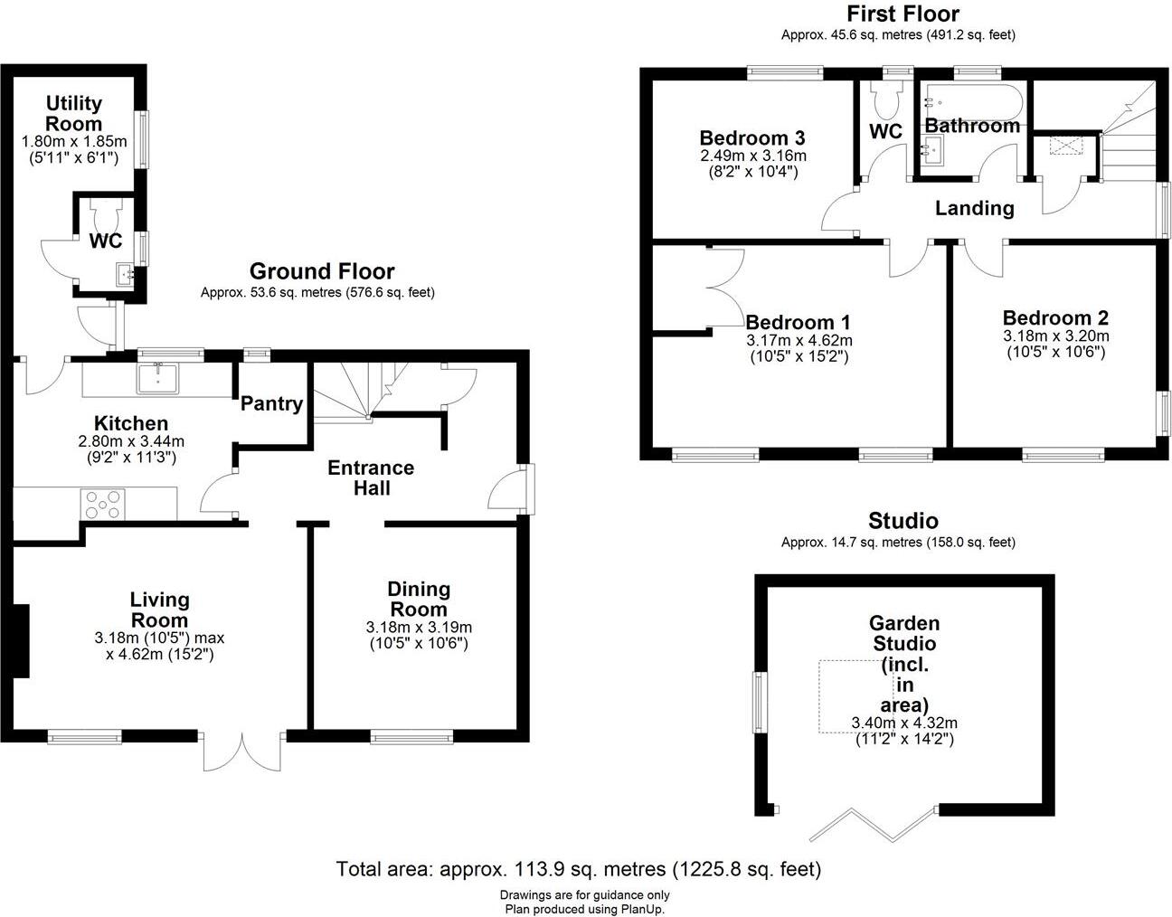 Thornton Way, Girton floorplan