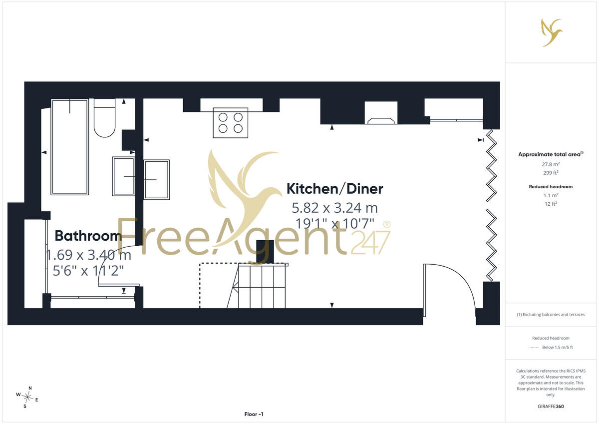 #WelcomeHome to: 41 York Place, Off Britannia Square, Worcester, WR1 floorplan