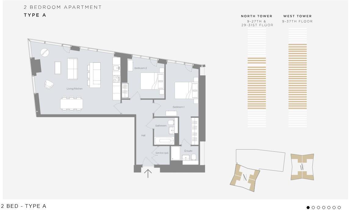 Deansgate, Manchester floorplan