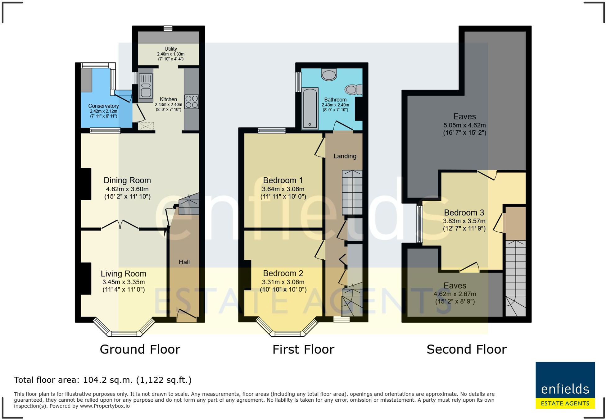 Cromwell Road, Poole, BH12 floorplan