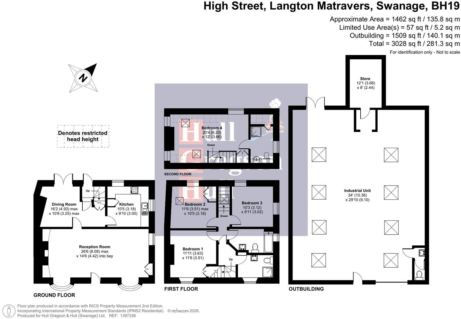 High Street, Langton Matravers, Swanage floorplan