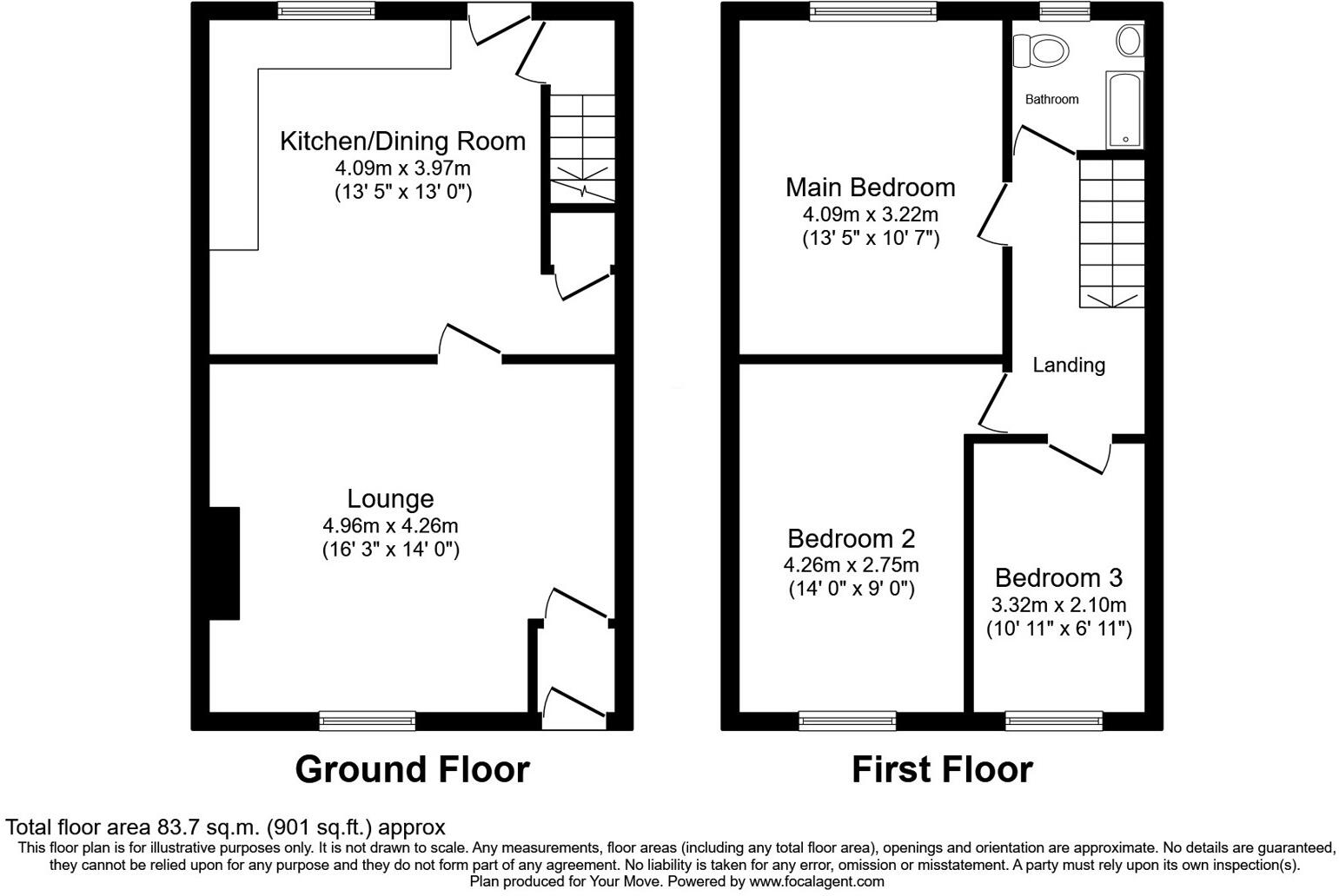 Jubilee, Shaw, Oldham, Greater Manchester, OL2 floorplan