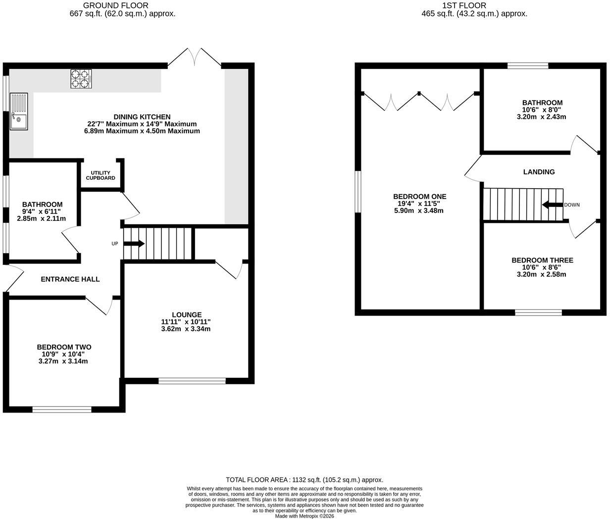 Hayes Drive, Barnton floorplan