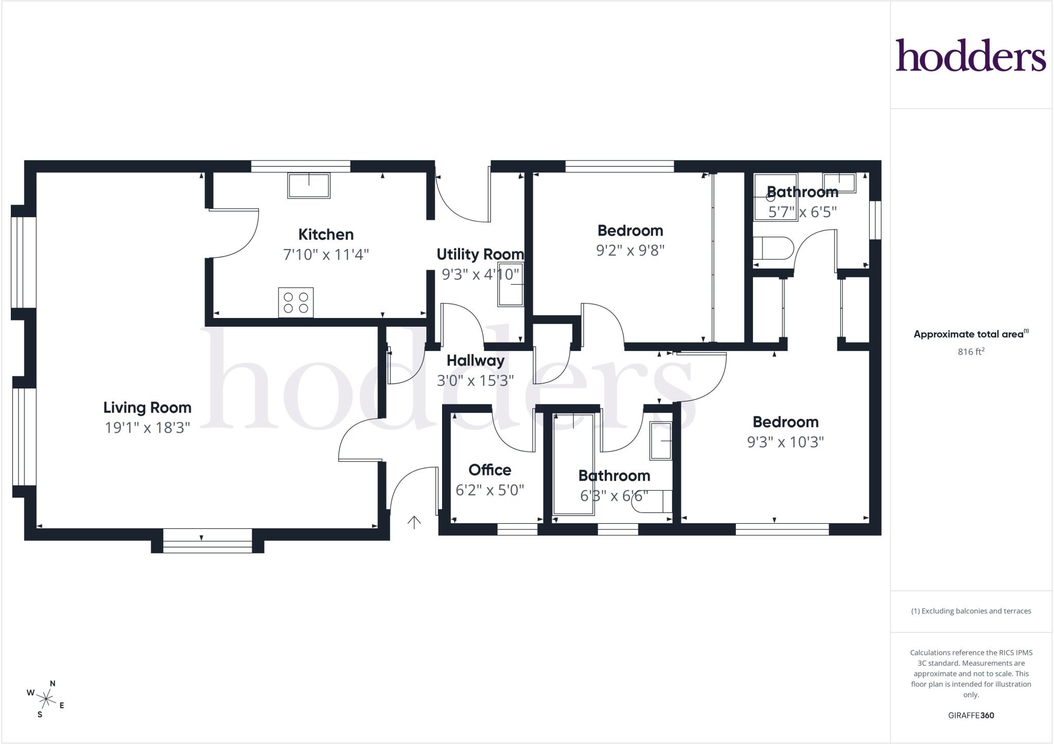 Lyne, Surrey, KT16 floorplan