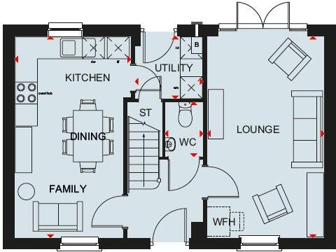 Waldens Way,
Wigston, 
Leicester, 
LE18 3AE floorplan