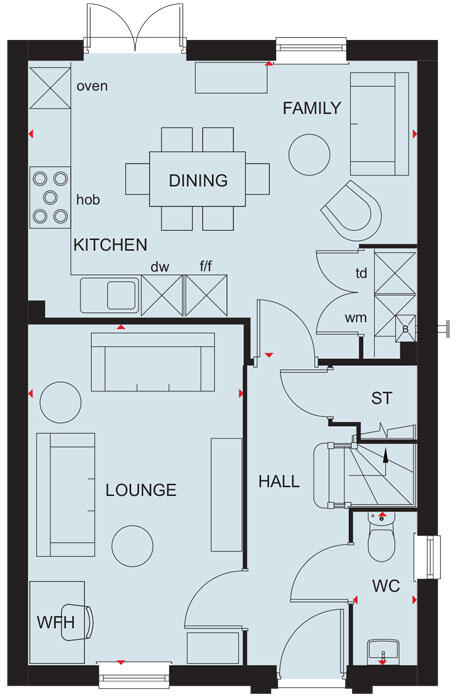 Louth Road, 
New Waltham, 
Grimsby,
North East Lincolnshire
DN36 4RT floorplan