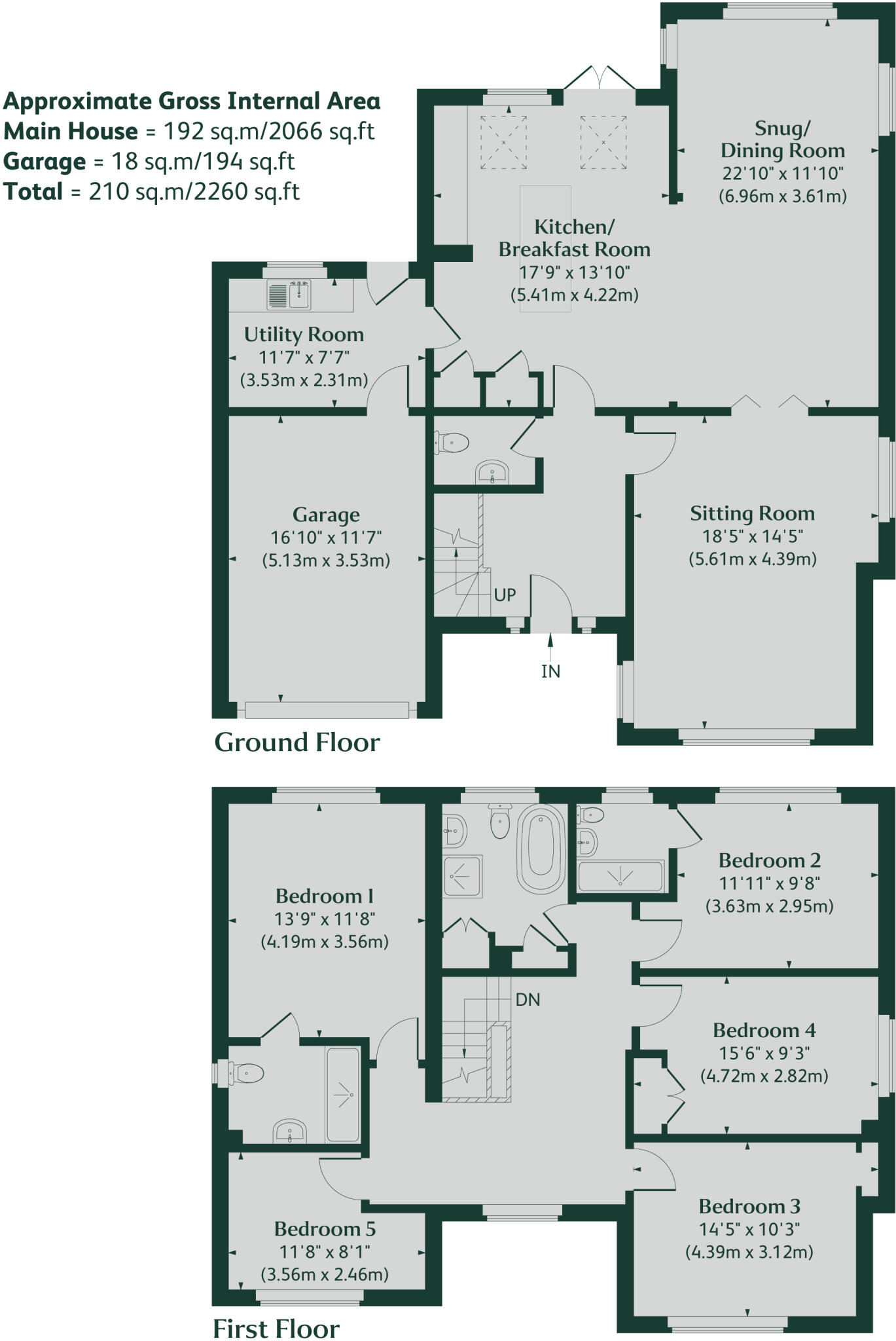 5, Lonsdale Road, Stamford floorplan
