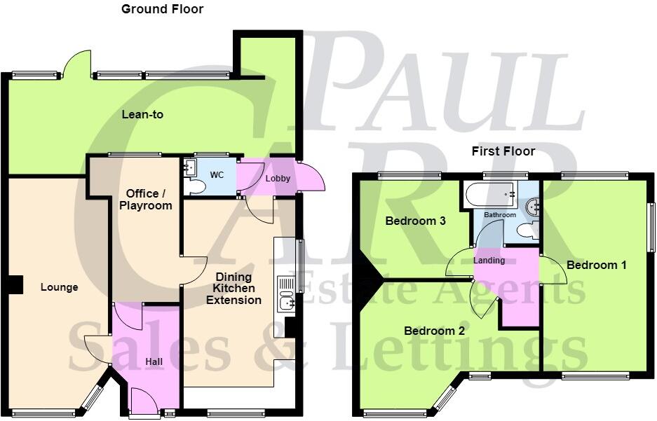 Courtenay Road, Birmingham floorplan