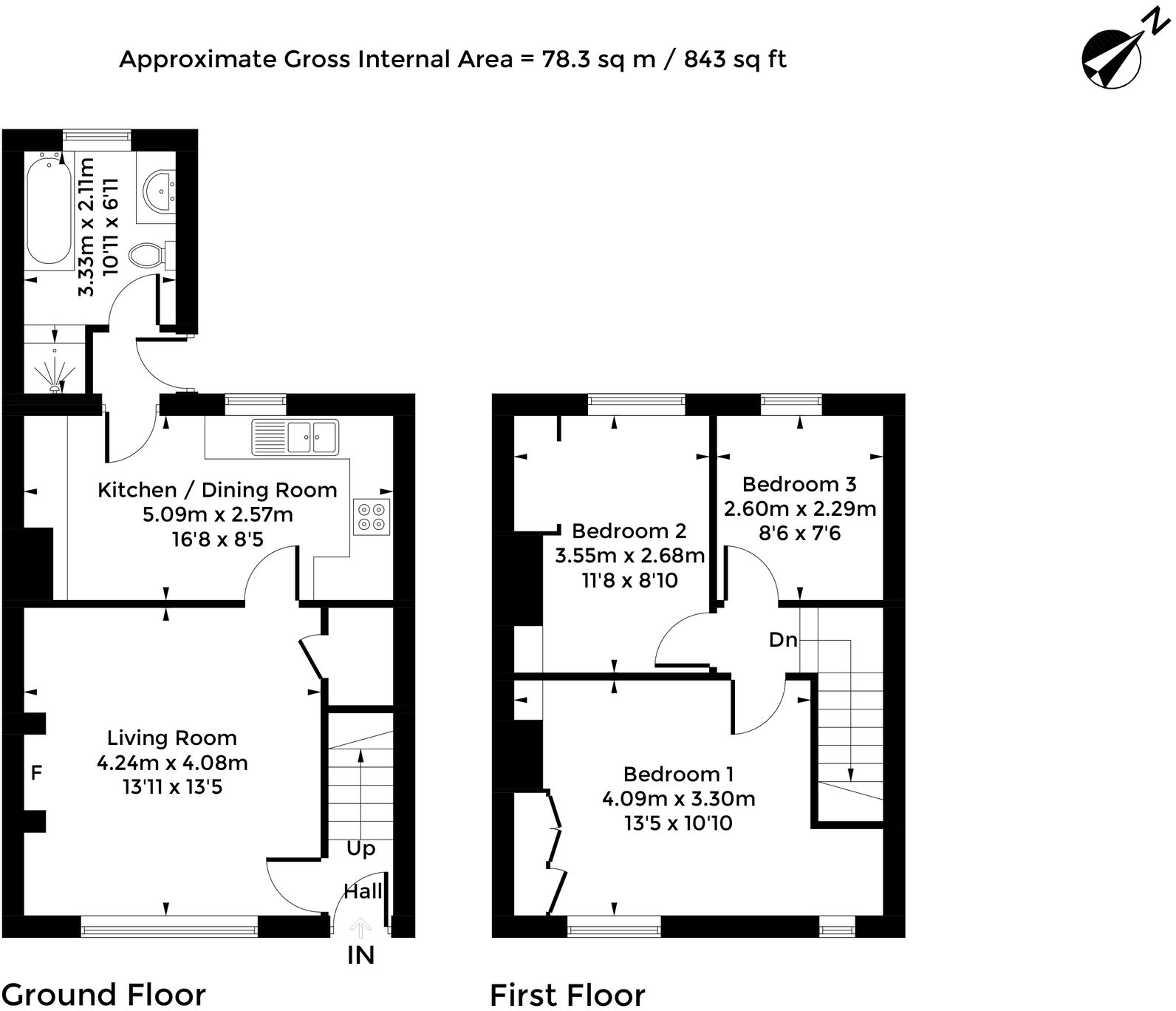 Eaton Road, Appleton, OX13 floorplan