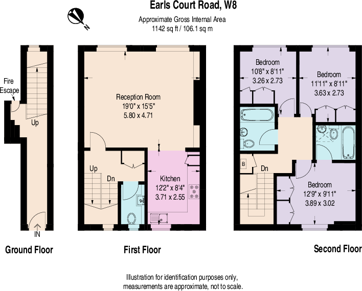 Earls Court Road, Kensington, London, W8 floorplan