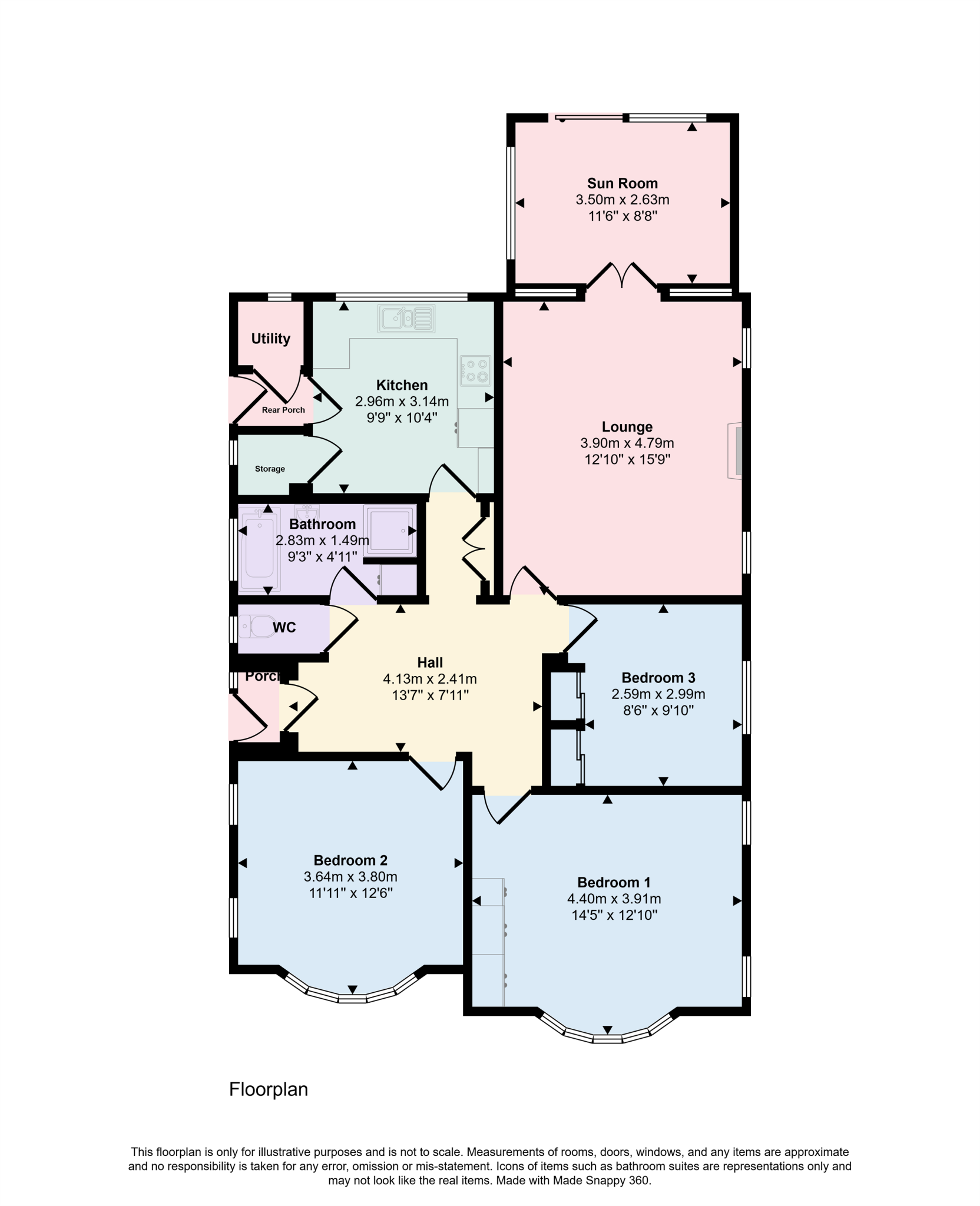Hengistbury Head floorplan