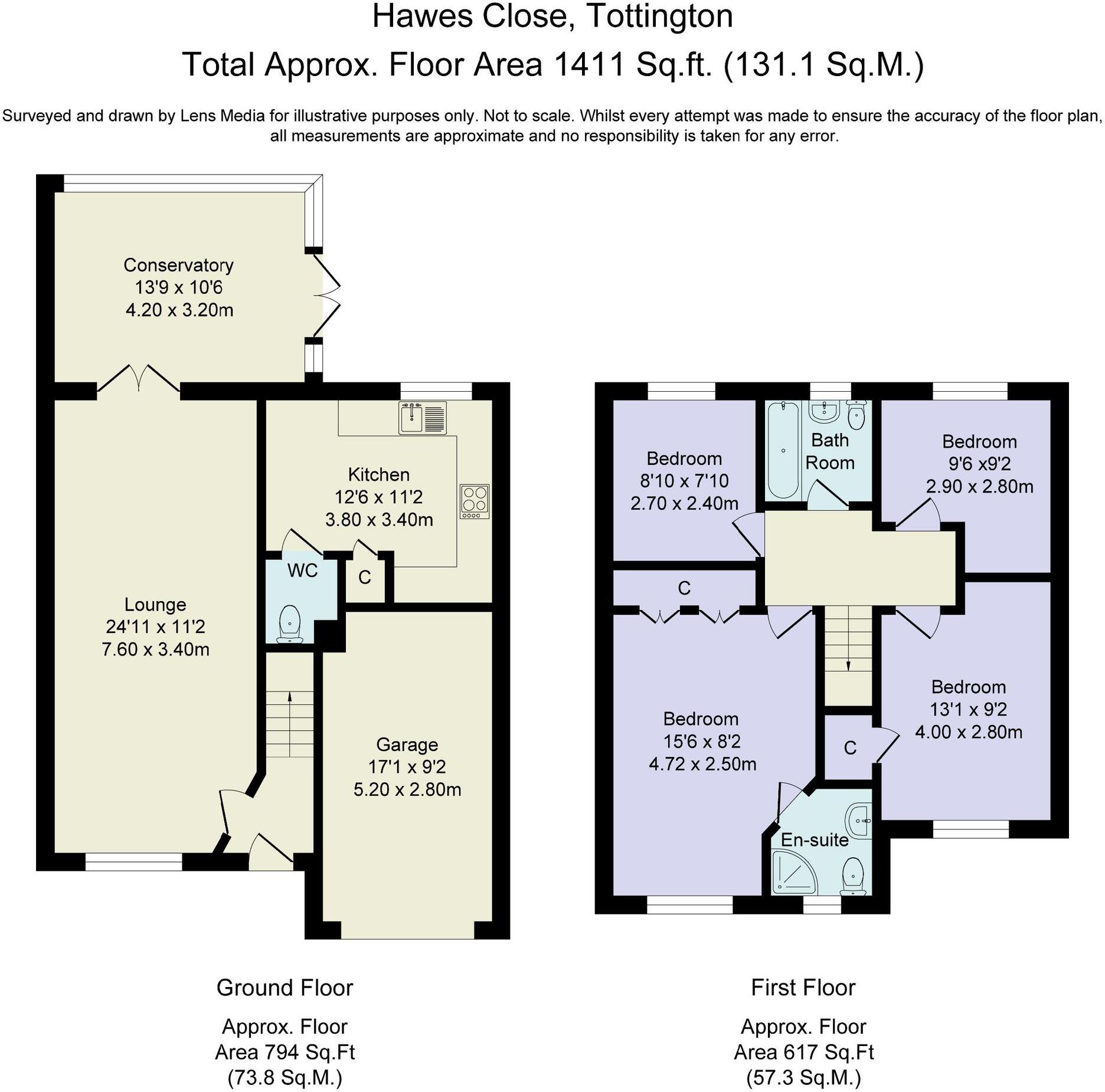 Hawes Close, Bury, BL8 floorplan