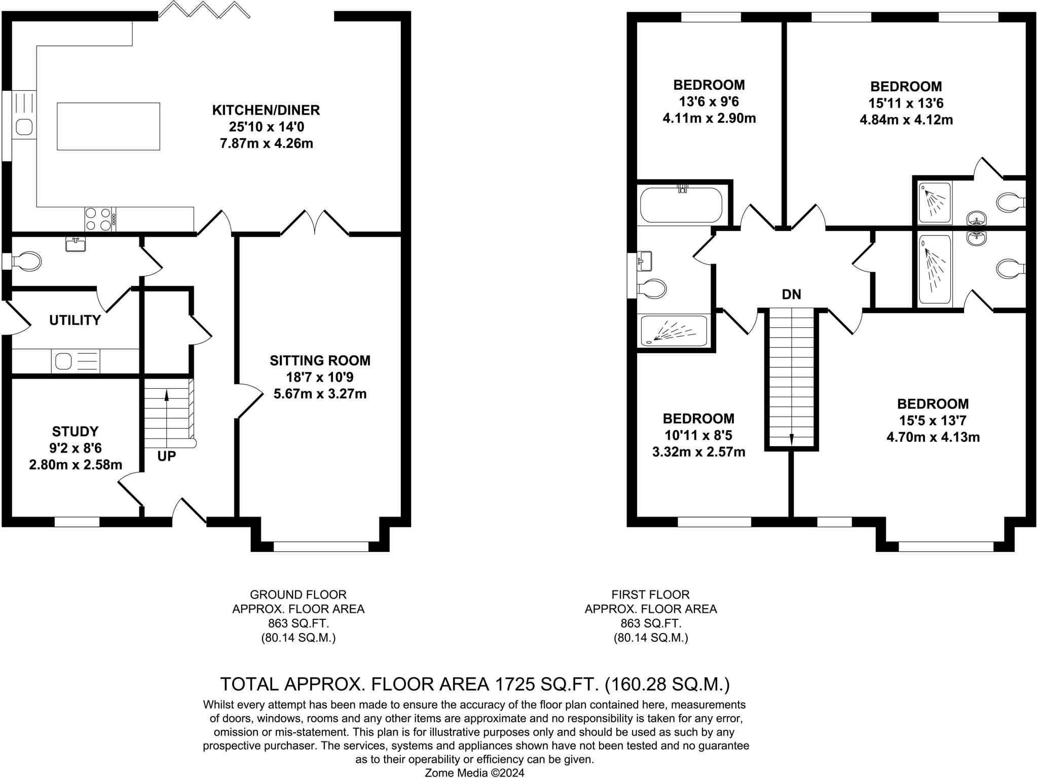 Broadclough Way, Maidstone, Kent, ME17 3UX floorplan