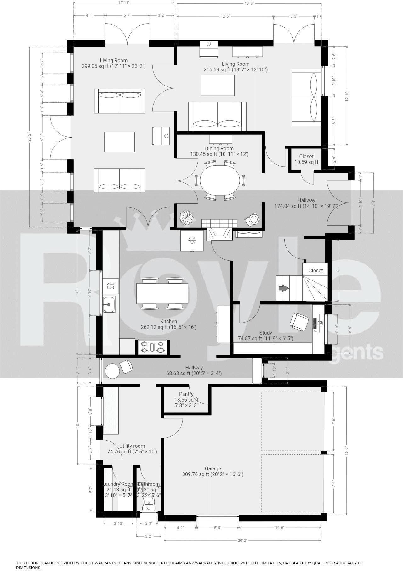 'Brook House' Sower Carr Lane, Hambleton, Lancs FY6 9DJ floorplan