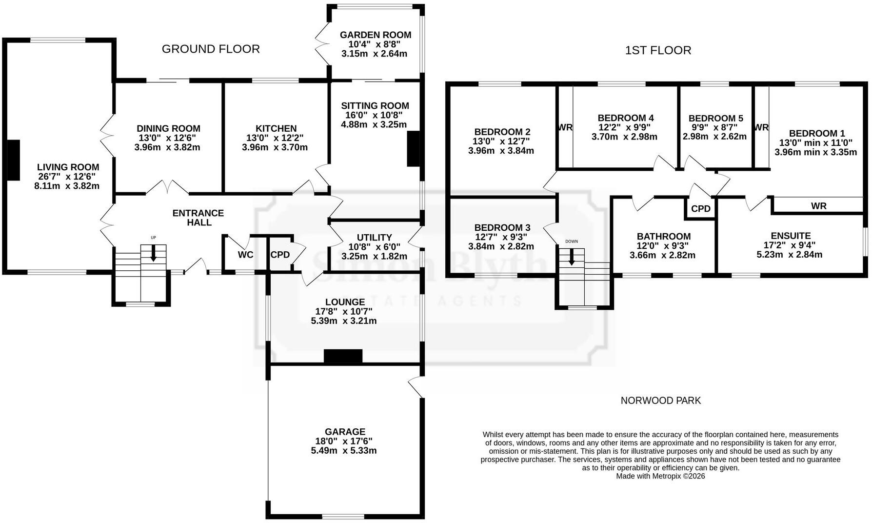 Cedar House, Norwood Park, Birkby, HD2 floorplan