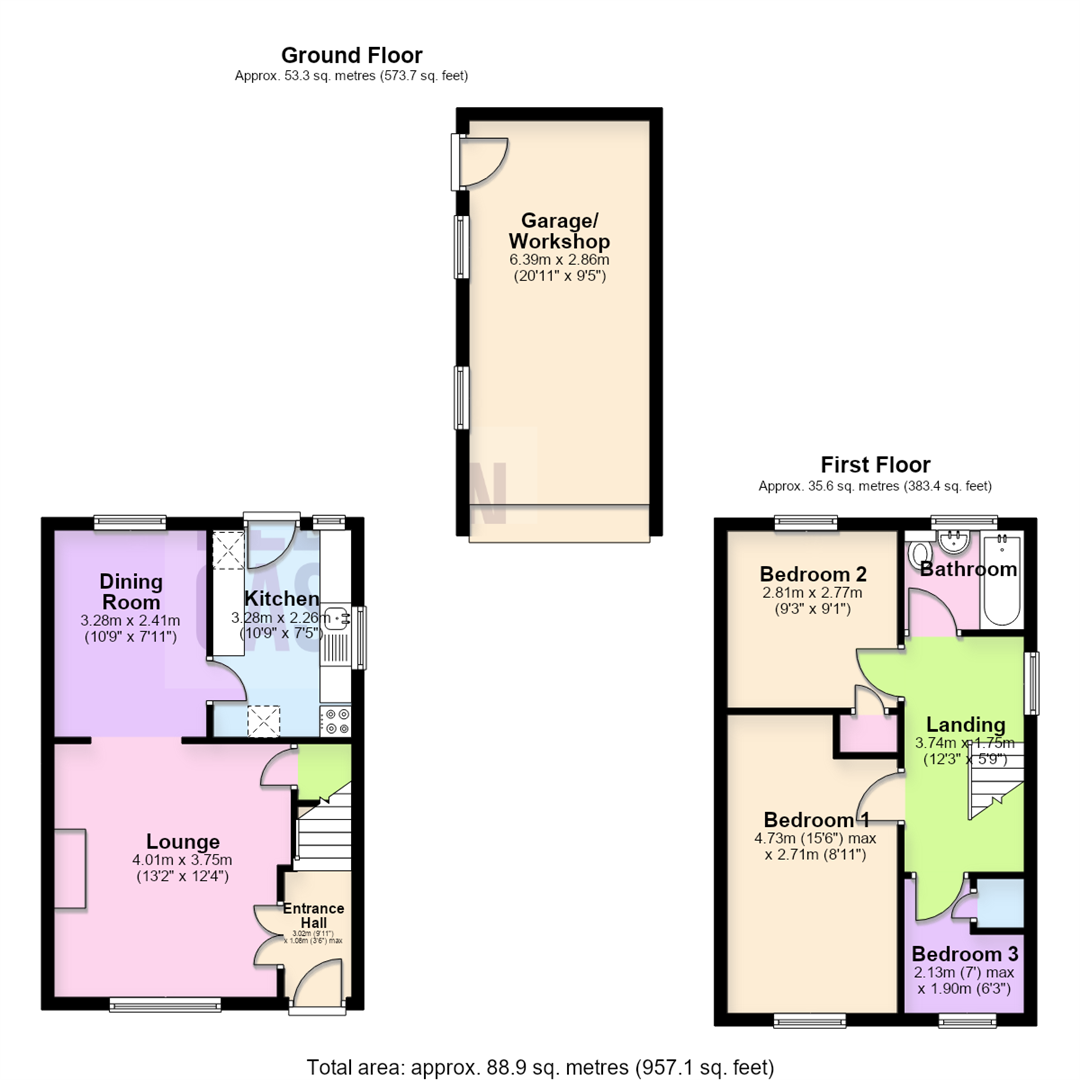 Crundale Road, Sharples, Bolton floorplan