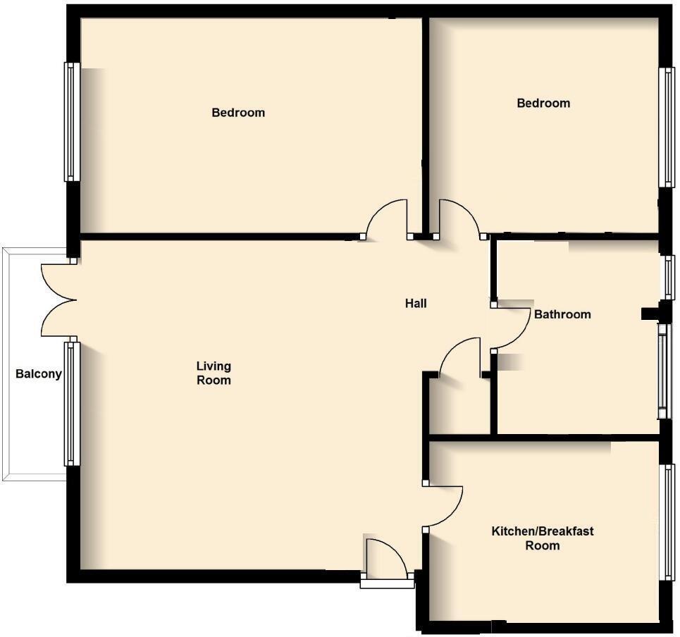 Warwick Place, Royal Leamington Spa floorplan