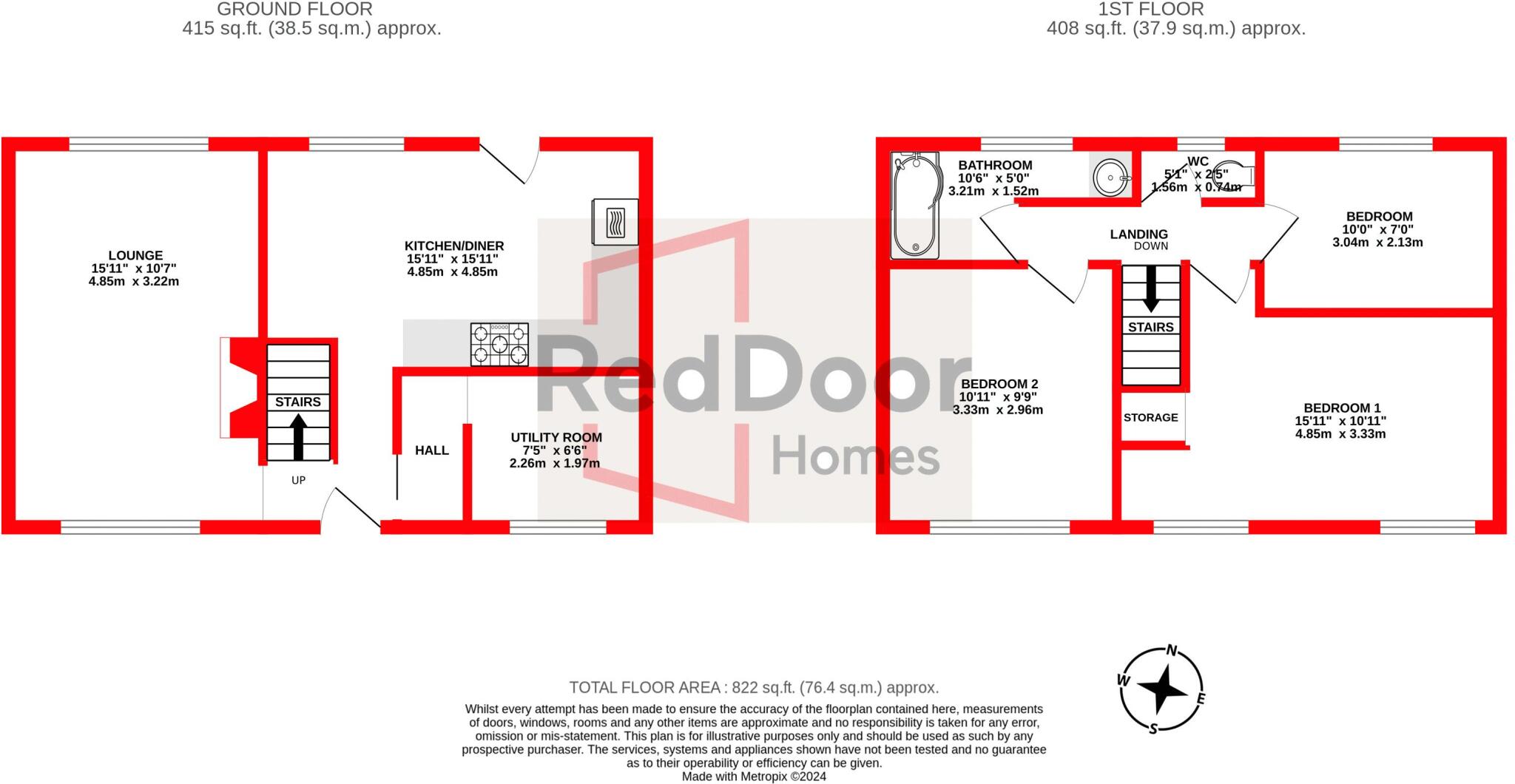 Romany Road, Gillingham floorplan
