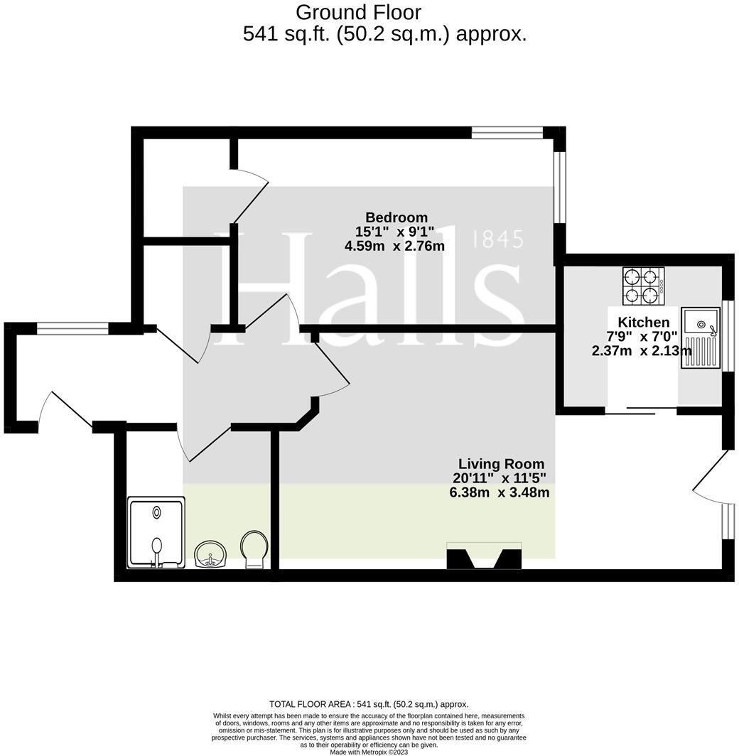 Jebb Court, Ellesmere. floorplan