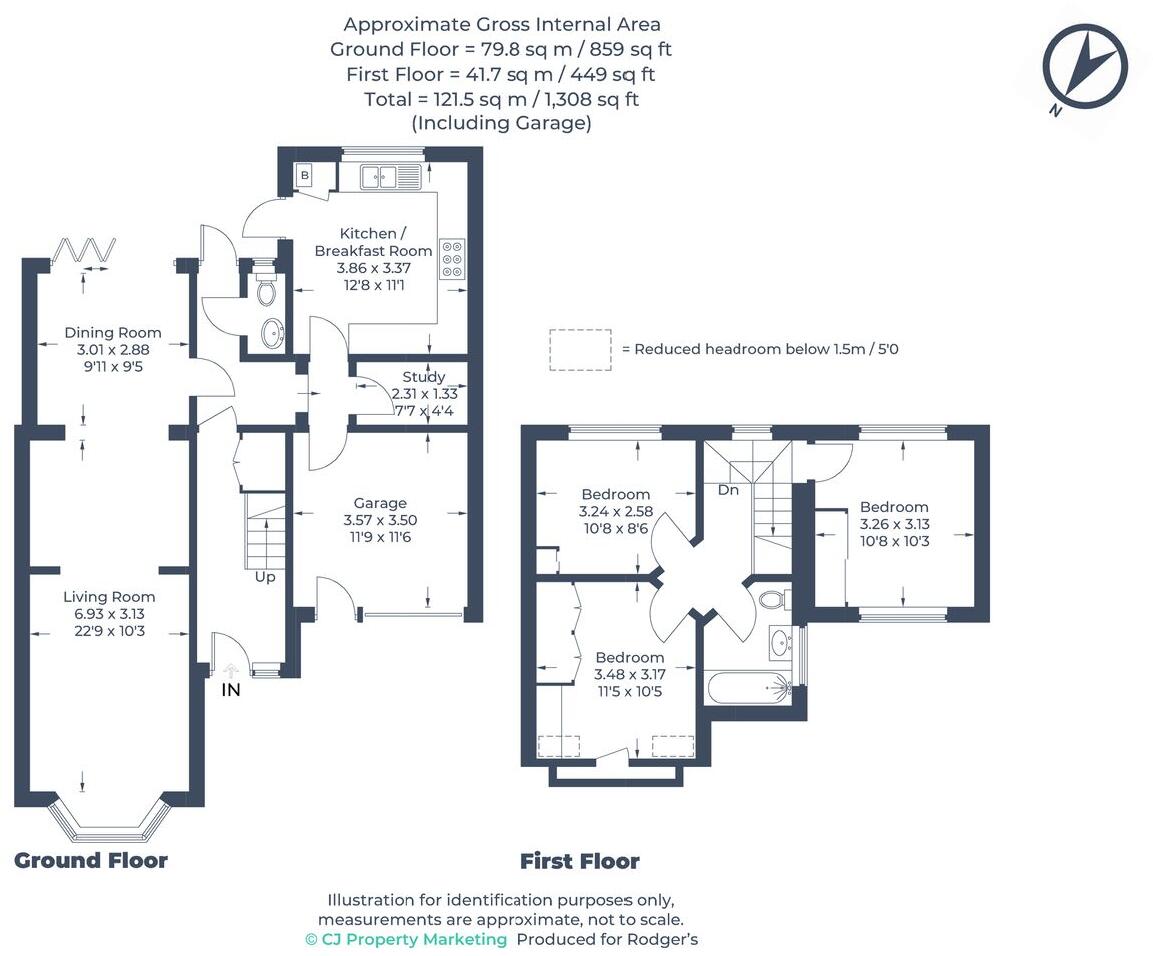 Northdown Road, Chalfont St Peter, Gerrards Cross, SL9 floorplan