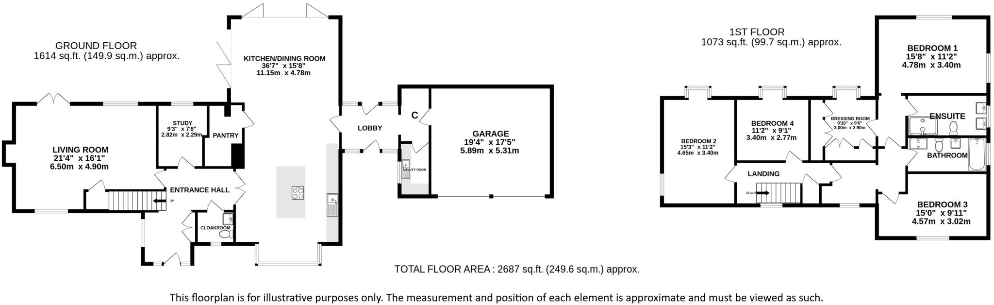 Porters End Lane, Kimpton, SG4 floorplan