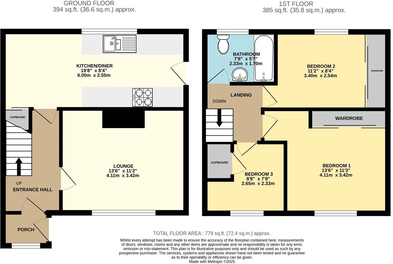 Bunbury Avenue, Mildenhall, Bury St. Edmunds, Suffolk, IP28 floorplan