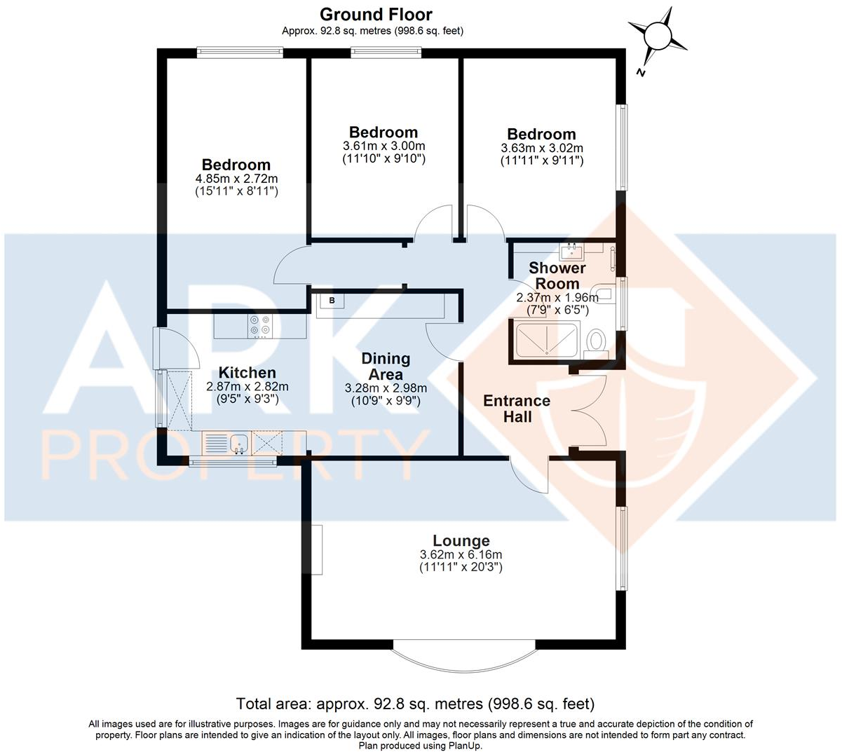 Vernatts Green, Spalding floorplan