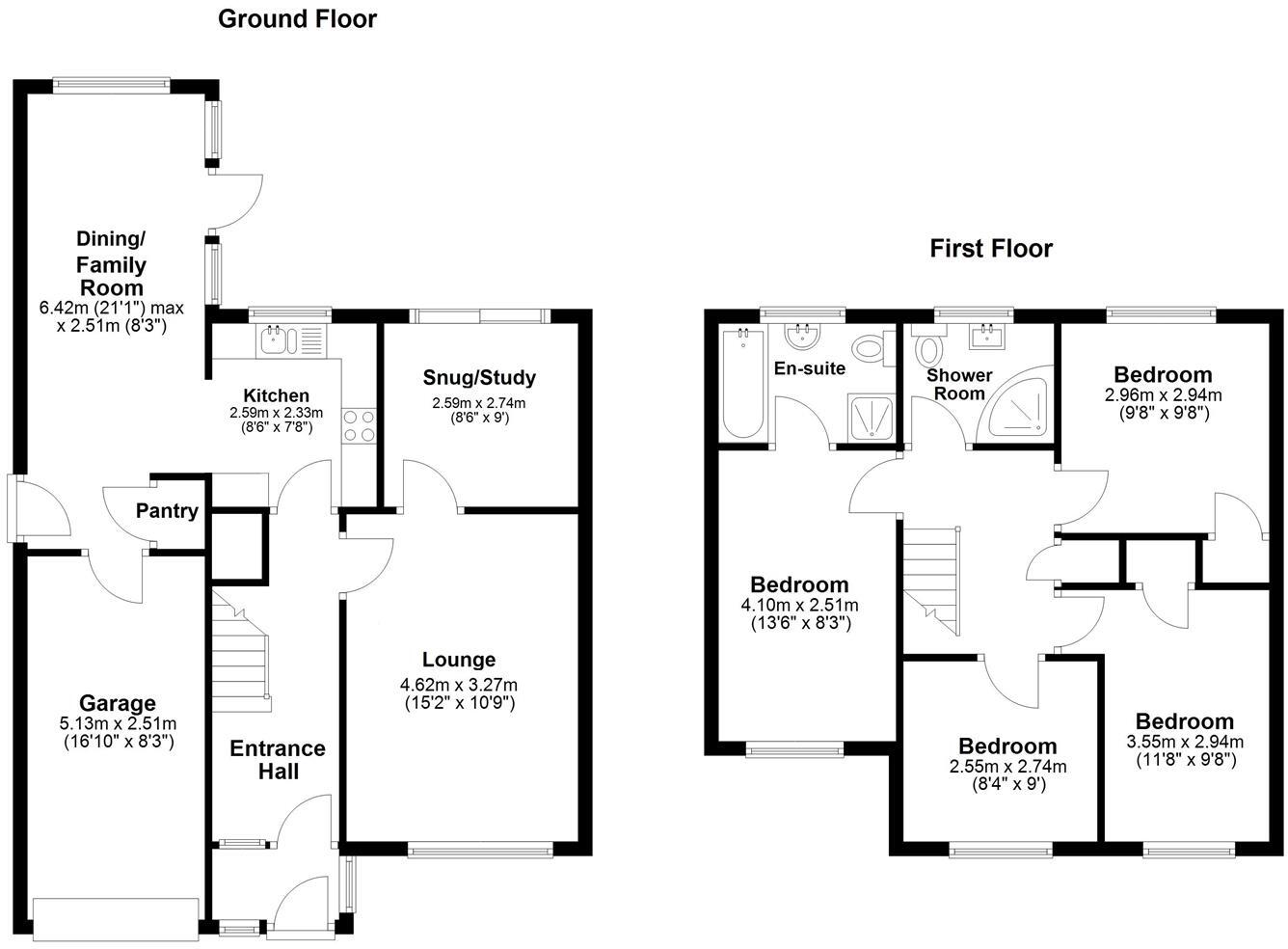 Bevyl Road, Parkgate, Neston, Cheshire floorplan